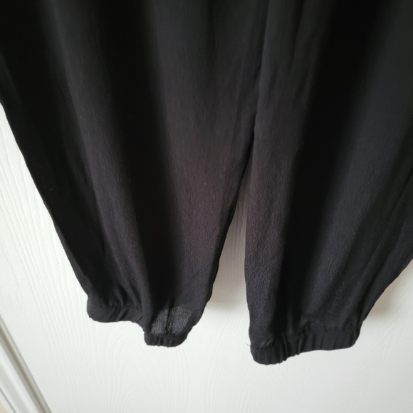 Aqua Paper Bag Joggers - Picture 10 of 11